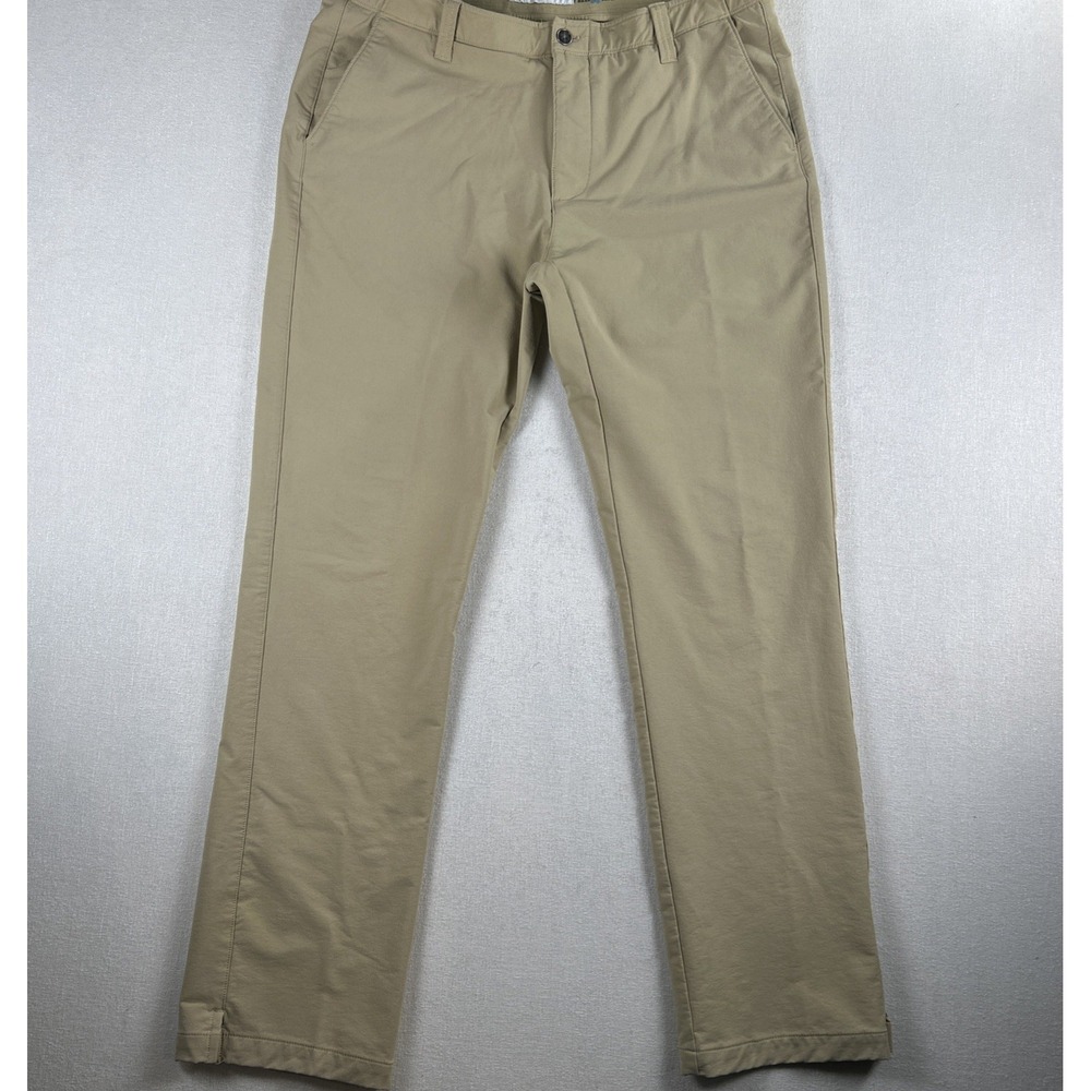 Bald Head‎ Blues Pants Mens 38 Khaki Performance Golf Straight Leg NWOT